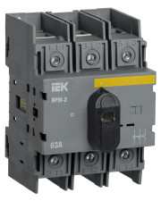 Модульный выключатель-разъединитель IEK MVR20-3-063 ВРМ-2 3P 63А