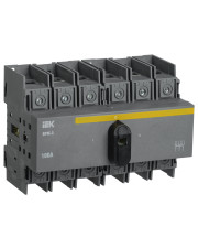 Модульный выключатель-разъединитель IEK MVR30-3-100 ВРМ-3 3P 100А