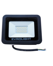 LED прожектор Evrolight FM-01-30 (57054) 30Вт 6400K