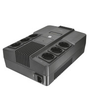 Источник бесперебойного питания Trust 23326_TRUST Maxxon 800ВА UPS with 6 standard wall power outlets BLACK