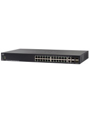 Коммутатор Cisco SF550X-24MP-K9-EU SF550X-24MP 24-Port 10/100 PoE Stackable Managed Switch
