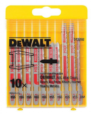 Набір пильних полотен по металу DeWALT DT2292 (10шт)