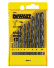 Набор сверл по металлу DeWALT DT5911 HSS-R (10шт)