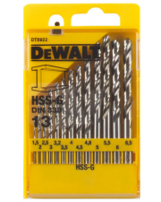 Набор сверл по металлу DeWALT DT5922 HSS-G (13шт)