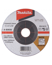 Зачистной диск по нержавеющей стали Makita A-80656 125мм 36N