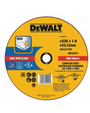 Отрезной диск по металлу DeWALT DT43909 Inox 230х1,9х22,2мм