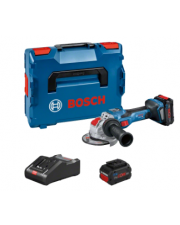 Акумуляторна кутова шліфувальна машина Bosch Professional GWX 18V-15 SC 2x8.0 Ач L-BOXX (0.601.9H6.501)