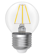 Прозрачна LED лампа Electrum GL LB-4F D45 5Вт Е27 3000K (A-LB-1915)