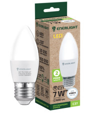 Светодиодная лампа Enerlight С37 7Вт E27 4100K