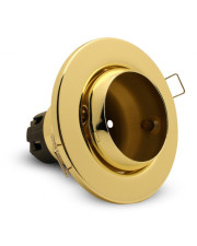 Точковий поворотний світильник Electrum E14 EL R50R золото (B-IS-0437)