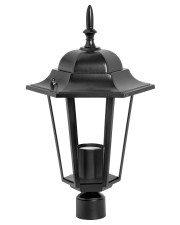Парковый светильник Delux Palace A003 60Вт Е27 черный (90015849)