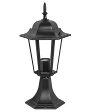 Парковый светильник Delux Palace A004 60Вт Е27 черный (90015850)