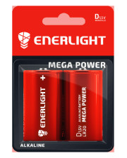 Батарейка Enerlight Mega Power D 2шт (90200102)