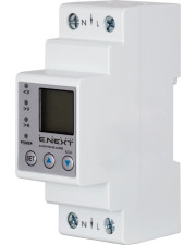 Однофазний електронний лічильник E.Next e.control.w06 з функцією захисту та контролю напруги та струму (i0310033)