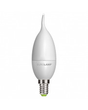Светодиодная лампа Eurolamp ЭКО "P" Candle on Wind 6Вт E14 3000K LED-CW-06143(P)