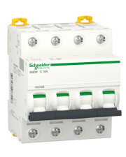 Автоматичний вимикач Schneider Electric A9K24410 iK60 4P 10A C