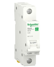 Автоматический выключатель Schneider Electric R9F12120 RESI9 6кА 1P 20A C