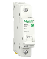 Автоматический выключатель Schneider Electric R9F02132 RESI9 6кА 1P 32A В