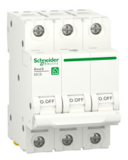 Автоматический выключатель Schneider Electric R9F02306 RESI9 6кА 3P 6A В