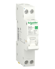 Дифференциальный автомат Schneider Electric R9D88625 RESI9 6кА 1P+N 25A C 30мА А