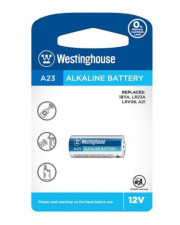 Щелочная аварийная батарейка Westinghouse A23-BP1 Remote Control Alkaline A23 12V 1шт в блистере