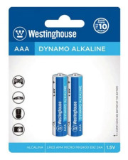 Щелочная батарейка Westinghouse LR03-BP2 Dynamo Alkaline AAA/LR03 2шт в блистере