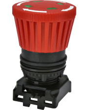Кнопка-модуль грибок Eti EGM-MI-T с индикацией красная (4771613)