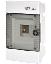 Вбудований щит Eti ECM 4 PT 4 модуля прозорі двері (1100142)