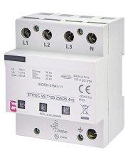 Обмежувач перенапруги Eti ETITEC VS T123 255/25 4+0 (2442938)