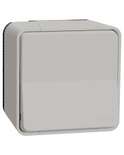 Накладний 1-клавішний вимикач Schneider Electric MUR39021 IP55 (білий)