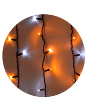 Уличная LED гирлянда Delux EN ICICLE 108LED (90015180) 2x1м 27 мигающих белых диодов IP44 черный шнур