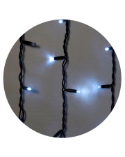 Уличная светодиодная гирлянда Delux EN ICICLE 75LED (90016589) 2x0,7м IP44 (белый свет) черный шнур