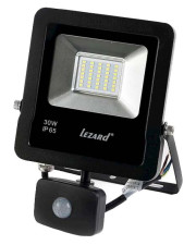 Алюмінієвий LED прожектор Lezard (PAL6530S) 30Вт 6500K 2400Лм IP65 з датчиком руху