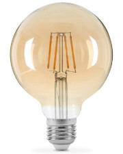 Светодиодная филаментная лампа Titanum Filament G95 E27 6Вт 2200K (TLFG9506272A) бронза