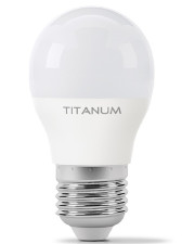Светодиодная лампа Titanum G45 E27 6Вт 3000K (TLG4506273)