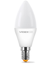 Светодиодная лампа Videx C37e E14 7Вт 3000K (VL-C37e-07143)
