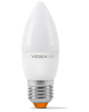 Світлодіодна лампа Videx C37e E27 7Вт 3000K (VL-C37e-07273)