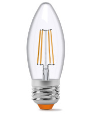 Світлодіодна філаментна лампа Videx Filament C37F E27 4Вт 4100K (VL-C37F-04274)