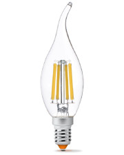 Светодиодная филаментная лампа Videx Filament C37Ft E14 6Вт 4100K (VL-C37Ft-06144)