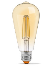 Світлодіодна лампа філаментна Videx Filament ST64FA E27 10Вт 2200K (VL-ST64FA-10272) бронза