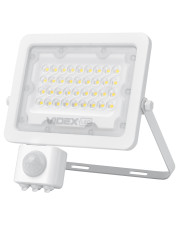 LED прожектор Videx F2e 30Вт 5000K (VL-F2e305W-S) с датчиком движения и освещенности