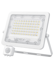 LED прожектор Videx F2e 50Вт 5000K (VL-F2e505W-S) с датчиком движения и освещенности