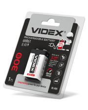 Аккумулятор Videx 300мАч (6HR61/300/1DB) 1 шт