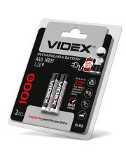 Аккумулятор Videx AAA 1000мАч (HR03/1000/2DB) 2 шт
