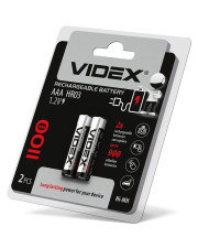 Акумулятор Videx AAA 1100мАч (HR03/1100/2DB) 2 шт