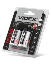 Аккумулятор Videx C 3500мАч (HR14/3500/2DB) 2 шт