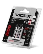 Акумулятор Videx AA 2100мАч (HR6/2100/2DB) 2 шт