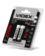 Аккумулятор Videx AA 2700мАч (HR6/2700/2DB) 2 шт