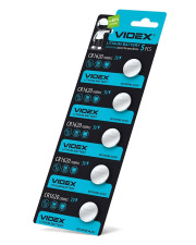 Литиевая батарейка Videx CR1620 (CR1620 5pc) 5 шт