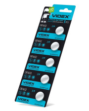 Літієва батарея Videx CR1632 (CR1632 5pc) 5 шт